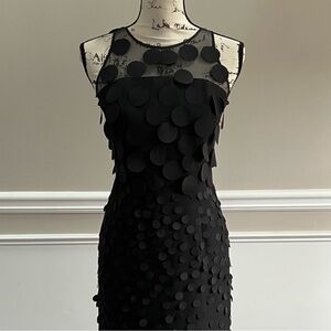Maeve black dots cocktail dress.  Size 0.